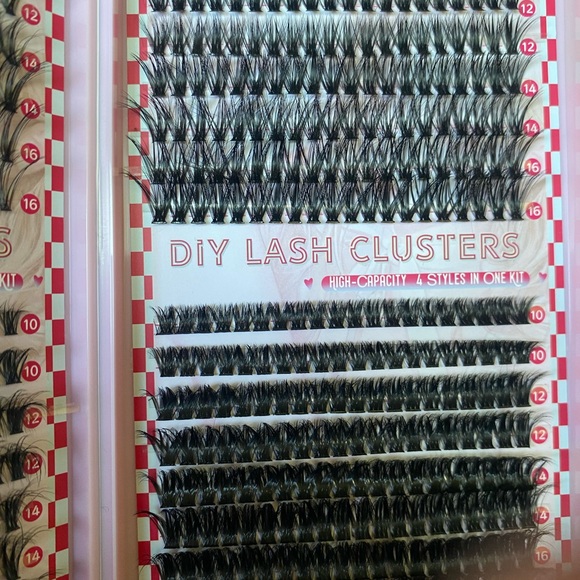 DIY Lash Extension Kit - 4 Styles Mega Pack (8-16mm) with Bond, Seal & Tweezers - Picture 2 of 4